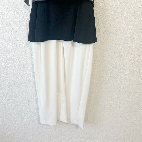 🎉NWT Calvin Klein Crewneck Color-Block Midi Dress - Picture 10 of 12